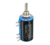 uxcell 100 Ohm Adjustable Resistors Wire Wound Multi Turn Precision Potentiometer Pots 1pcs
