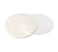 uxcell 100pcs Parchment Paper Rounds 8 Inch, Round Parchment Paper Non Stick for Baking Small Cakes, Separating Frozen Meat, Toaster Oven, White