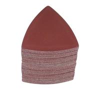 uxcell 120pcs Triangular Hook & Loop Sandpapers 400 Grits 3-1/8" Aluminum Oxide Sanding Pads Random Orbital Mouse Detail Sander Papers Oscillating Multi Tool Sheets