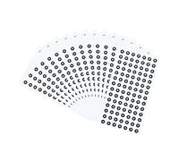 uxcell 1500Pcs 3D Scanner Markers 3mm 3D Scanning Dots 3D Tracking Dots Reference Point 3D Target Diffuse Reflection Markers for 3D Scanners, Motion Capture Systems(3x6mm)