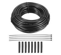 uxcell 18 Gauge Wire 2 Conductor Electrical Wire, 18 AWG Stranded PVC Cord, 18/2 Low Voltage Landscape Lighting Copper Cable for House Wiring Garage Trailer Boat Wiring, 9.1m/30ft