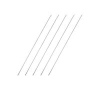 uxcell 1mm x 150mm 304 Stainless Steel Solid Round Rod for DIY Craft - 5pcs