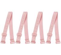 Uxcell 2 Pair 10/12/15/18/20mm Width Stretchable Shoulder Bra Straps Adjustable Elastic Straps for Women Light Coral-Flower Pattern 15 mm Width