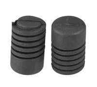 uxcell 2 Pcs Car Hood Rubber Bumper Black Rubber for Hyundai for Kia
