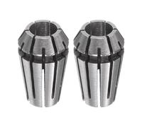 uxcell 2 Pcs ER11 6mm Spring Collet Chuck High Precision 0.015mm for CNC Engraving Machine Lathe Milling Tool
