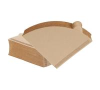 uxcell 200 Count Size V01 Cone Coffee Filters, Disposable Paper Percolator Coffee Filters Natural Unbleached Wood Fiber,Suitable for Pour Over Coffee Filter Drip Coffee Maker Brown