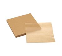 uxcell 200Pcs Air Fryer Parchment Paper, 5-1/2 Inch Square Air Fryer Liner, Non-Stick Steamer Liners for Oven, Microwave, Steaming Basket, Brown