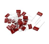 uxcell 20Pcs CBB22 400V 104J 5% Tolerance Through Hole Metallized Polypropylene Film Capacitors