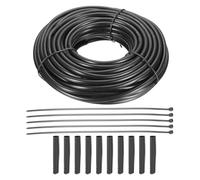 uxcell 22 Gauge Wire 4 Conductor Electrical Wire, 22 AWG Stranded PVC Cord, 22/4 Low Voltage Landscape Lighting Copper Cable for House Wiring Garage Trailer Boat Wiring, 15.2m/50ft