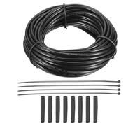 uxcell 24 Gauge Wire 2 Conductor Electrical Wire, 24 AWG Stranded PVC Cord, 24/2 Low Voltage Landscape Lighting Copper Cable for House Wiring Garage Trailer Boat Wiring, 9.1m/30ft