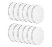 uxcell 24Pcs Aluminum Disc, 1"(20mm) Diameter 0.08"(2mm) Thickness 1060 Aluminum Circle Plates Round Sheets for Metal Stamping