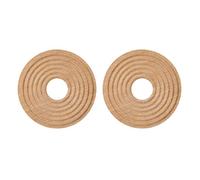 uxcell 2pcs 4" x 1" Speaker Repair Spider Subwoofer Bass Loudspeaker Replacement Spider