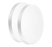 uxcell 2Pcs Aluminum Disc, 2"(50mm) Diameter 0.2"(5mm) Thickness 5052 Aluminum Circle Plates Round Sheets for Metal Stamping