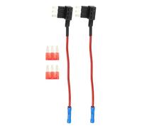 uxcell 2pcs Car Fuse Tap Kit with 2pcs 10A Micro3 ATL Blade Type Fuse