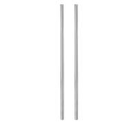 uxcell 2pcs Linear Motion Rod Shaft Guide 12mm x 400mm Steel Chrome Plated Smooth Hardened Rod High Precision Linear Motion Shaft Linear Rail for 3D Printer DIY Tools