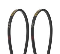 uxcell 2Pcs M-31 Rubber V Belt Drive Transmission Belt 31" Pitch Girth 10mm Width 5.5mm Height JIS Standard Industrial Power Belt for Machinery Mower