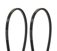 uxcell 2Pcs M-43 Rubber V Belt Drive Transmission Belt 43" Pitch Girth 10mm Width 5.5mm Height JIS Standard Industrial Power Belt for Machinery Mower