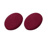Uxcell 2pcs Upgraded Round Bar Stool Covers, Round Chair Covers Dia.12-14", for Bar Stool Slipcovers Wine red