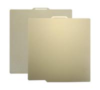 uxcell 3D Printer PEI Build Plate Removable Platforms, Spring Steel Plate Flexible Sheet 257mm x 257mm,Spraying PEI+ PEI