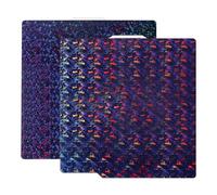 uxcell 3D Printer PEY PEF Build Plate Removable Platforms, Spring Steel Plate Flexible Sheet 257mm x 257mm,Pentagram PEY+ Glass PEF