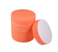 uxcell 4-inch Foam Drill Buffing Sponge Pads for Sanding Polishing Waxing Sealing Glaze 5pcs