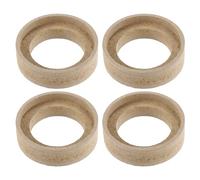 uxcell 4 Pcs Universal 1 Inch Speaker Subwoofer Mounting Spacer Rings Wood