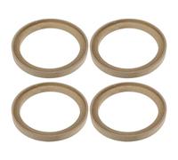 uxcell 4 Pcs Universal 6.5 Inch Speaker Subwoofer Mounting Spacer Rings