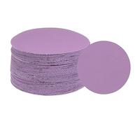 uxcell 40pcs 3000 Grit Purple Sanding Discs 3 Inch Hook and Loop Aluminum Oxide Orbital Sanding Pads Paper Wet Dry Polish for Metal Woodworking Drywall