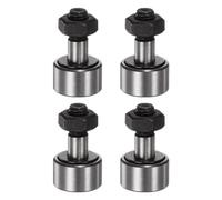 uxcell 4pcs CF8 Cam Follower KR19 Needle Roller Bearing M8x1.25mm Male Thread 19mm Roller Diameter Stud Type 10mm Roller Width Miniature Track Roller Bearings