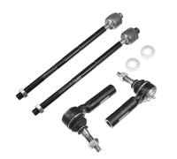 uxcell 4Pcs Front Inner Outer Tie Rod for Chrysler 300 2005-2010 RWD Models