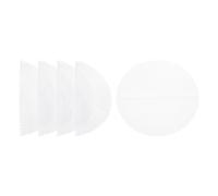 uxcell 5 Pcs 8.7 Inch Non-Stick Silicone Steamer Liners Mesh Mat, Reusable Round Steamer Mesh Pastry Dumplings Pad Mat, White
