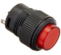 uxcell 5 Pcs Arcade Games Momentary Push Button 13mm Red AC125V/3A 250V/1.5A