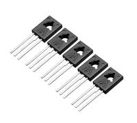 uxcell 5 Pcs D882 Transistor 3A TO-126 NPN 3 Pins PCB Through Hole Bipolar Transistor 30V 3A 1.25W