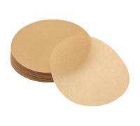 uxcell 500Pcs Parchment Paper Rounds 6 Inch, Round Parchment Paper Non Stick for Baking Small Cakes, Separating Frozen Meat, Toaster Oven, Brown