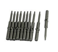 Uxcell 5mm Round Shank Magnetic 2mm Top Hex Screwdriver Bits (10 Piece)