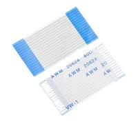 uxcell 5pcs FFC Flexible Flat Cable, 15 Pins 1 mm Pitch 30mm FPC FFC Flexible Ribbon Cable for LCD TV Car Audio DVD Player Laptop (A Type)