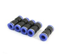 uxcell 5pcs Pneumatic 8mm to 8mm Straight Push in Connectors Quick Fittings 38mm Length