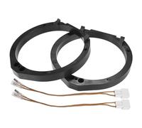 uxcell 6.5" Speaker Adapter Spacer Ring with Wire Combination for Honda