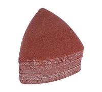 uxcell 60pcs Triangular Hook & Loop Sandpapers 100 Grits 3-1/8" Aluminum Oxide Sanding Pads Random Orbital Mouse Detail Sander Papers Oscillating Multi Tool Sheets