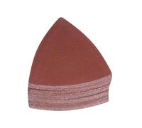 uxcell 60pcs Triangular Hook & Loop Sandpapers 240 Grits 3-1/8" Aluminum Oxide Sanding Pads Random Orbital Mouse Detail Sander Papers Oscillating Multi Tool Sheets