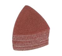 uxcell 60pcs Triangular Hook & Loop Sandpapers 60 Grits 3-1/8" Aluminum Oxide Sanding Pads Random Orbital Mouse Detail Sander Papers Oscillating Multi Tool Sheets
