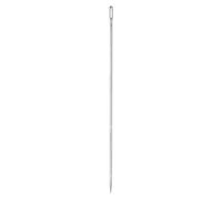 uxcell 8 Inch Upholstery Needles Large Eye Stitching Needles Stainless Steel Straight Hand Sewing Needles for Home Hand Sewing Leather Tapestry Embroidery Tufting Webbing Carpet