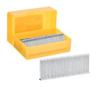 uxcell 800Pcs/Box 14 Gauge Concrete T Nails, 0.089"x1-1/4" Zinc-Plated Carbon Steel Concrete Finish Nails Smooth Shank for Construction Framing, Flooring, Roofing