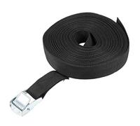 uxcell 9M x 25mm Lashing Strap Cargo Tie Down Straps with Cam Lock Buckle Up to 250Kg, Black