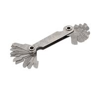 uxcell a15032500ux0466 0.4mm-6mm Metric 60 Degree Screw Thread Pitch Measure Gauge, 0.4mm to 6mm