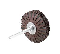 uxcell Abrasive Cloth Flap Wheel Sanding Star 1/4-Inch Shank for Woodworking Root Carving Furniture Polishing 120 Grit