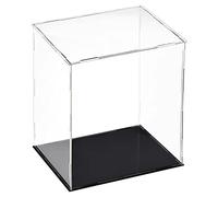 uxcell Acrylic Clear Display Case Box Dustproof Protection Showcase Cube Collectibles Show Box 9.8x7.9x11.8inch
