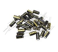 uxcell Aluminum Radial Electrolytic Capacitor with 6.8uF 400V 105 Celsius Life 2000H 8 x 16 mm Black 30pcs