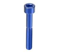 uxcell Blue Universal M6x40 Bike Stem Bolt Bicycle Bike Headset Stem Bolt