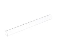 uxcell Clear Rigid Tubing 1 1/8 Inch(28mm) ID x 1 3/16 Inch(30mm) OD x 1Ft(305mm) Length Round Plastic Polycarbonate Tube